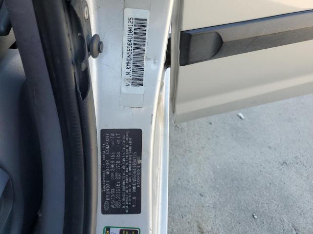 2004 Hyundai Elantra Gls VIN: KMHDN56D64U104125 Lot: 59922314