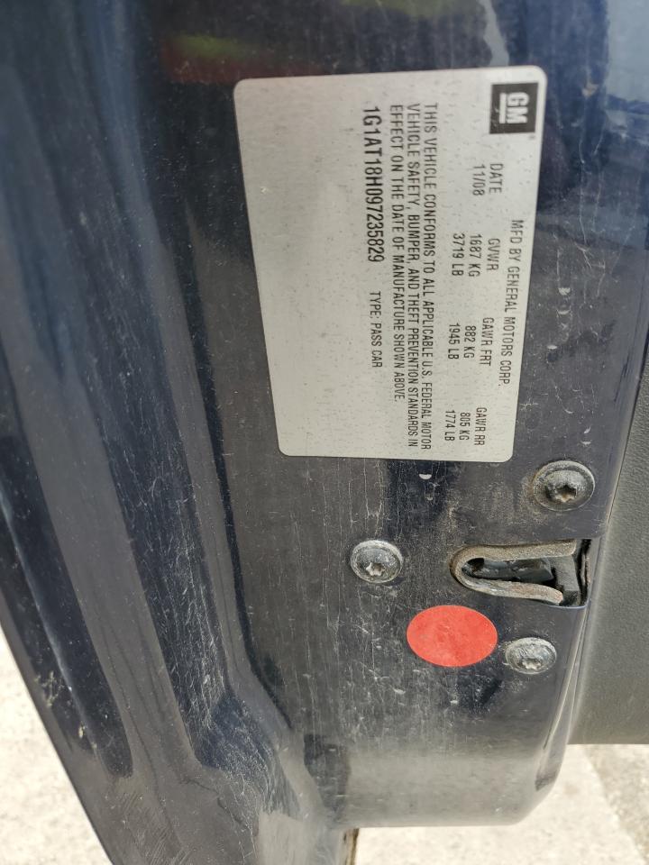 1G1AT18H097235829 2009 Chevrolet Cobalt Lt