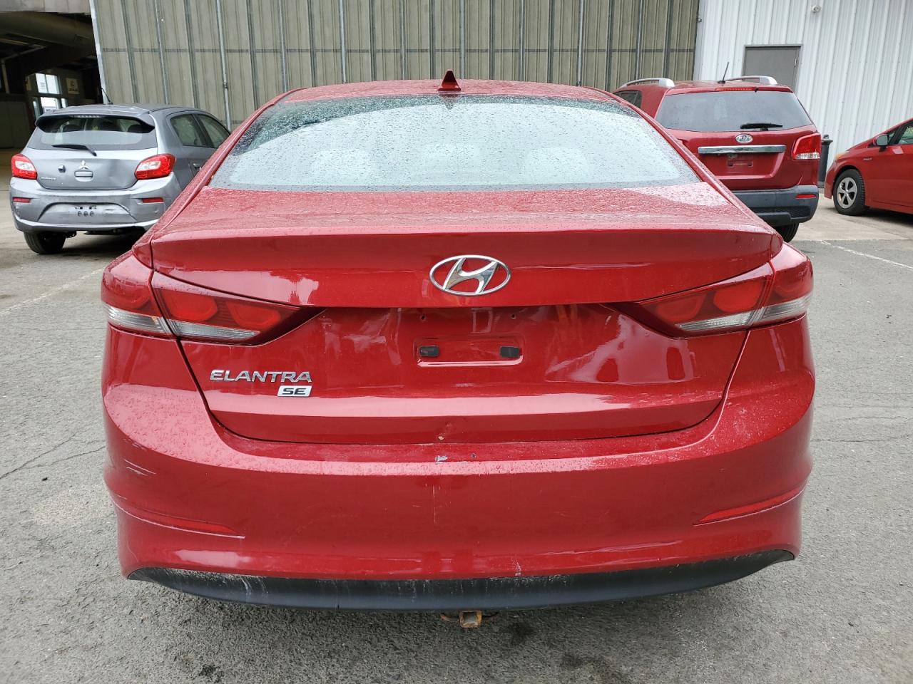 2017 Hyundai Elantra Se vin: KMHD74LF4HU098566