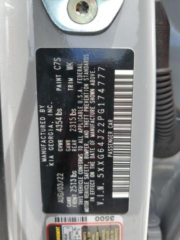 2023 Kia K5 Gt Line VIN: 5XXG64J22PG174777 Lot: 61939044