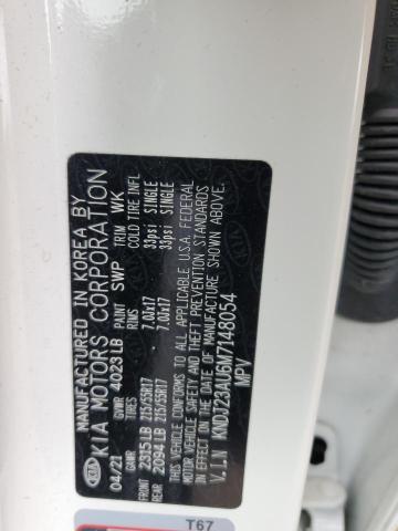 2021 Kia Soul Lx VIN: KNDJ23AU6M7148054 Lot: 58277084