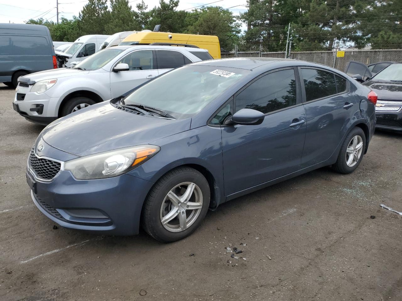 Lot #2615099268 2016 KIA FORTE LX