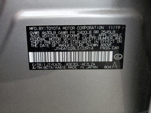 2020 LEXUS IS 300 F-S JTHGA1D28L5103914