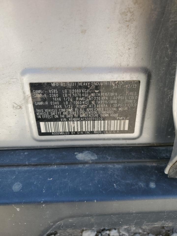 4S4BRCAC5D3270320 2013 Subaru Outback 2.5I