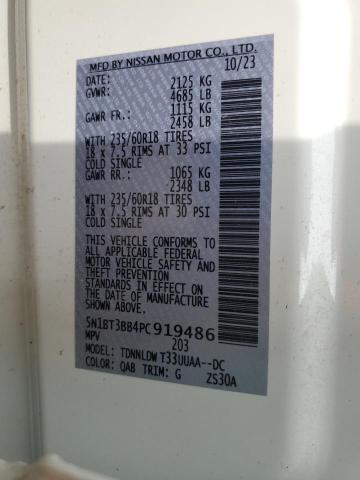 2023 NISSAN ROGUE SV - 5N1BT3BB4PC919486