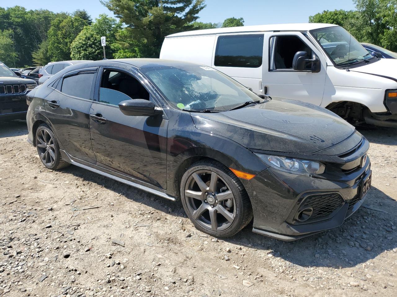 Lot #2684206607 2018 HONDA CIVIC SPOR