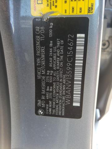 2009 BMW 528 Xi VIN: WBANV13599C154672 Lot: 60147524