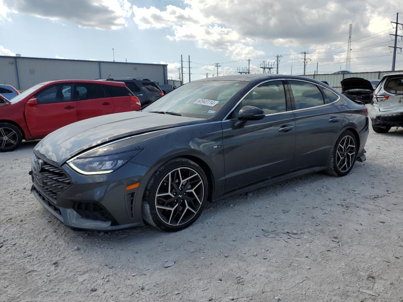 Lot #2953090727 2022 HYUNDAI SONATA N L