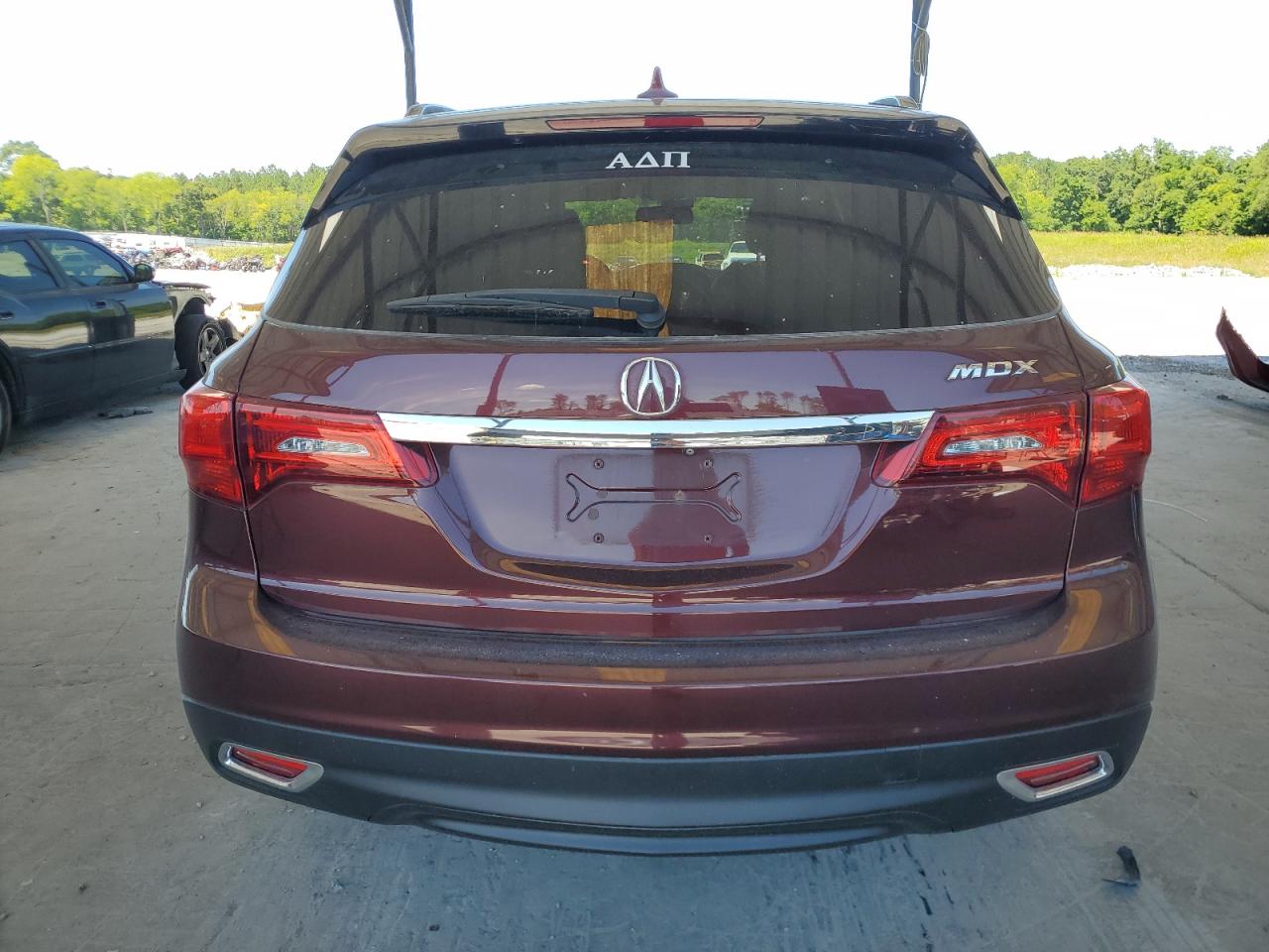 5FRYD3H47EB001573 2014 Acura Mdx Technology