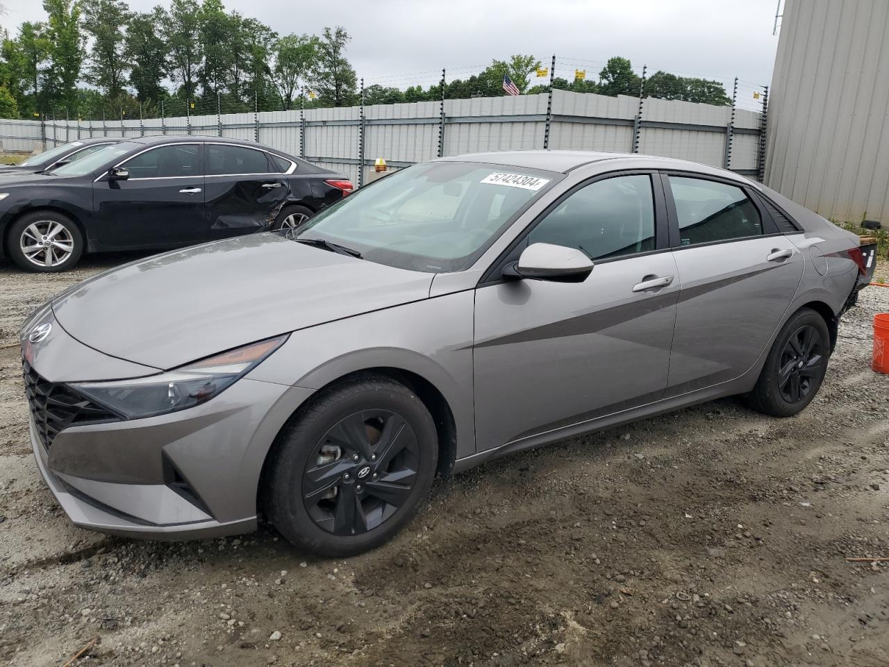 2021 Hyundai Elantra Sel vin: KMHLM4AGXMU164239