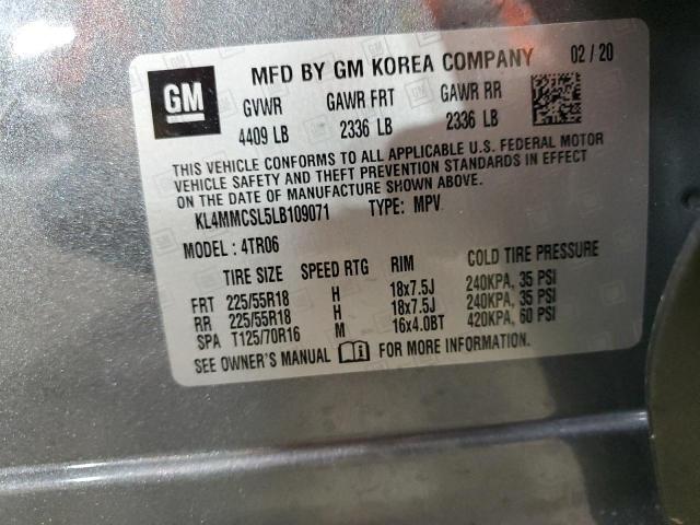 2020 Buick Encore Gx Preferred VIN: KL4MMCSL5LB109071 Lot: 57544144