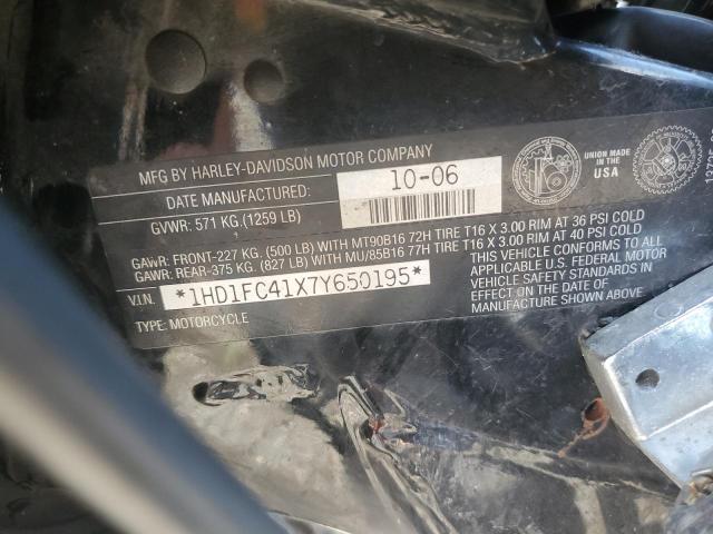2007 HARLEY-DAVIDSON FLHTCUI 1HD1FC41X7Y650195