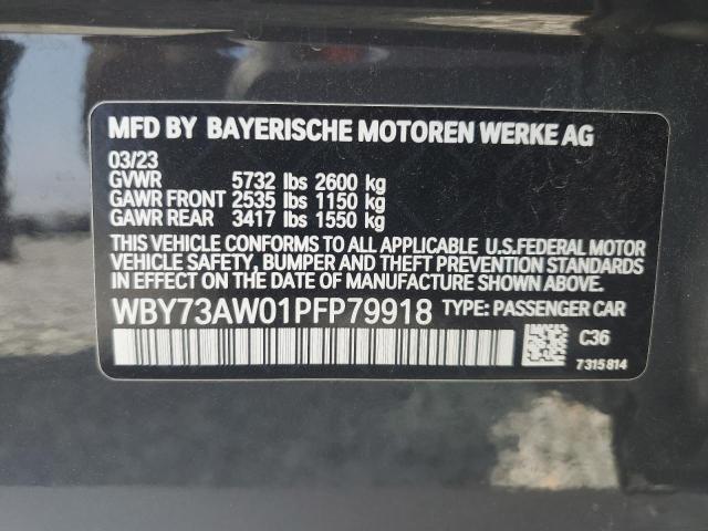2023 BMW I4 EDRIVE WBY73AW01PFP79918