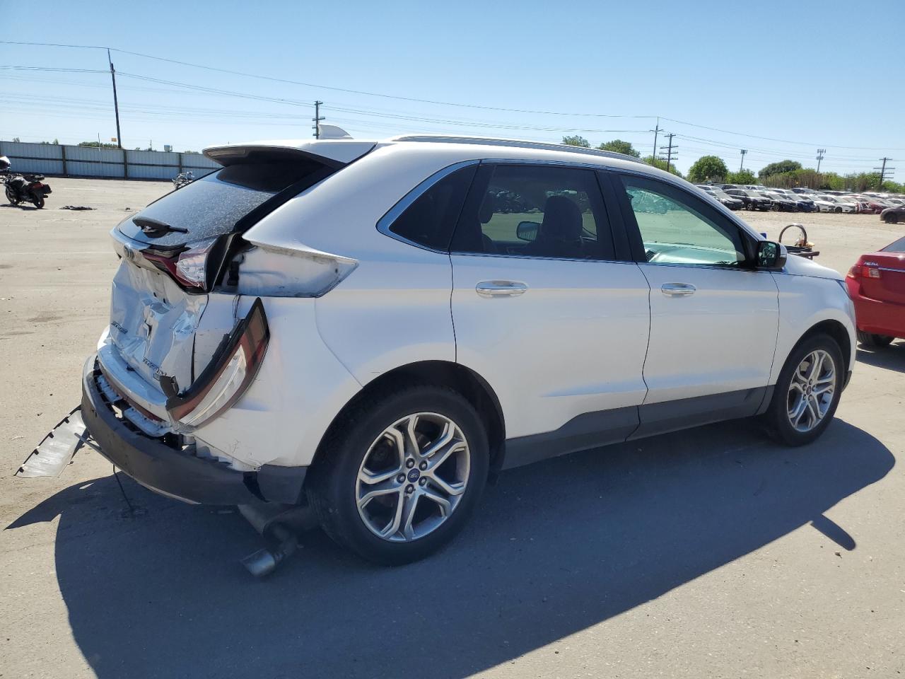 2015 Ford Edge Titanium vin: 2FMTK4K92FBB56781