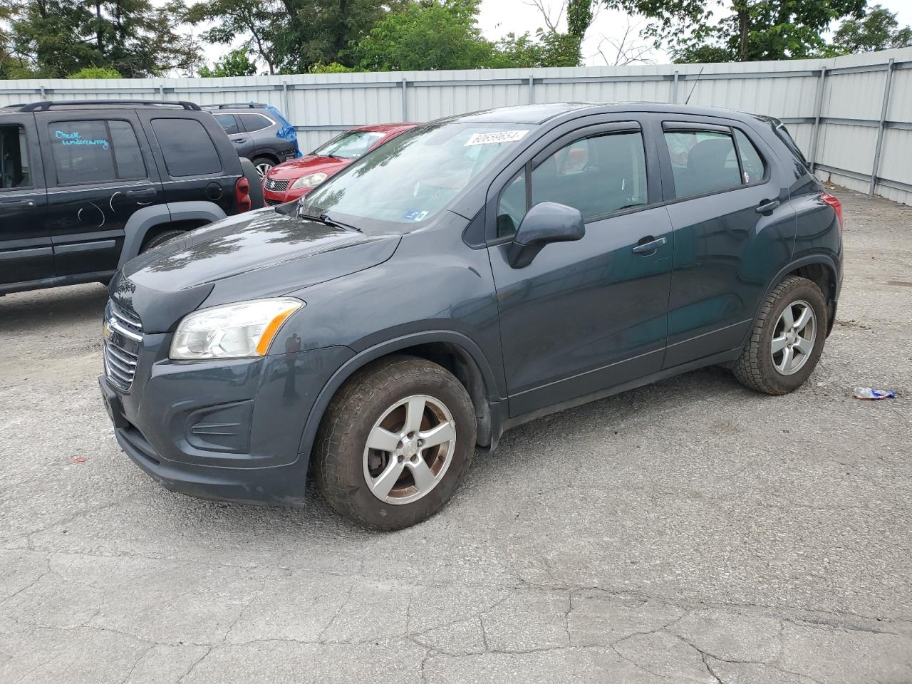 2016 Chevrolet Trax Ls vin: 3GNCJNSB6GL216980