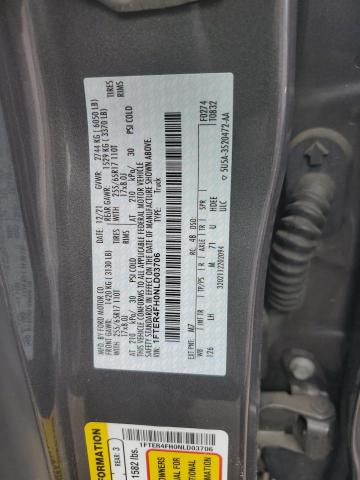 2022 Ford Ranger Xl VIN: 1FTER4FH0NLD03706 Lot: 58315874