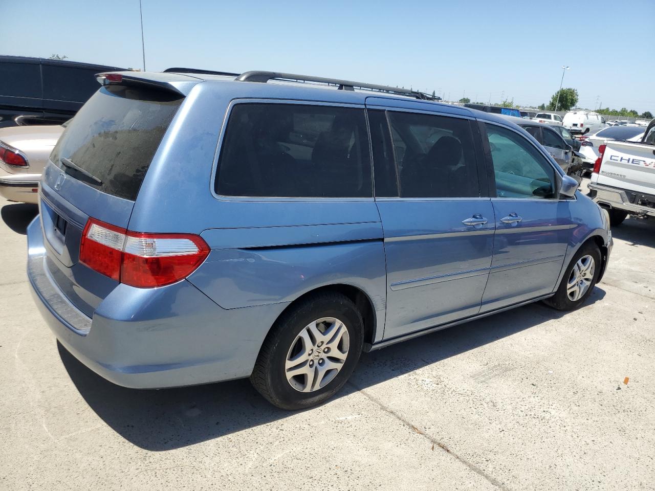 5FNRL38787B000647 2007 Honda Odyssey Exl