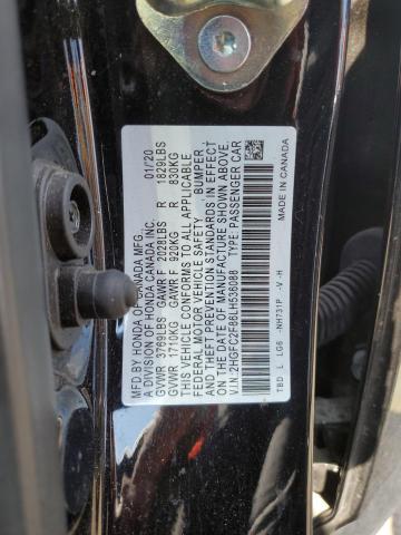 2020 Honda Civic Sport VIN: 2HGFC2F86LH536088 Lot: 58965334