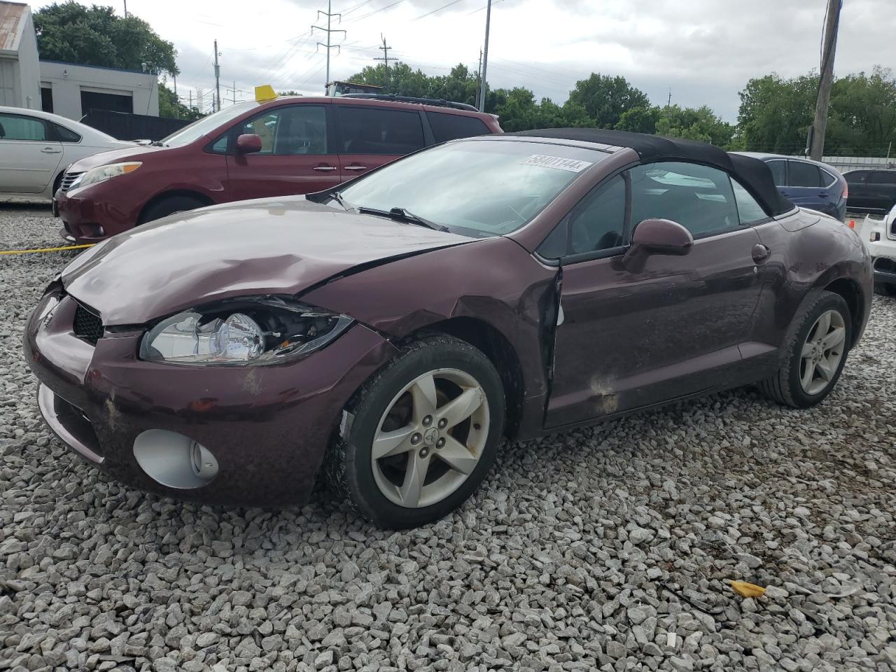 4A3AL25F67E006013 2007 Mitsubishi Eclipse Spyder Gs