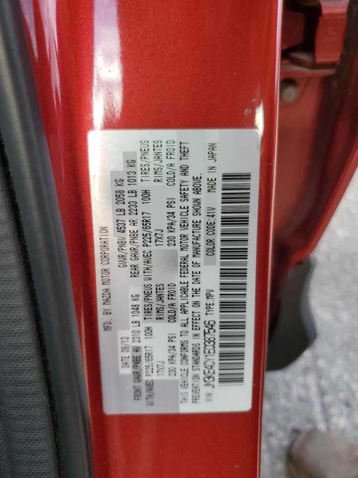 JM3KE4CY1E0387546 2014 Mazda Cx-5 Touring