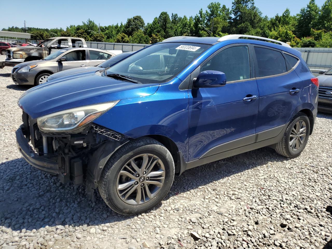 KM8JU3AG3EU792016 2014 Hyundai Tucson Gls