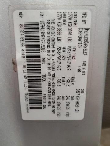 2004 Dodge Ram 1500 St VIN: 1D7HU18N64S719363 Lot: 57764024