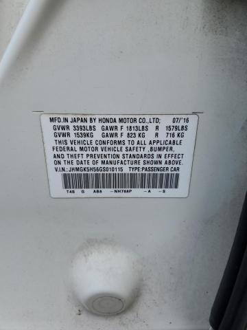 2016 HONDA FIT LX - JHMGK5H56GS010115