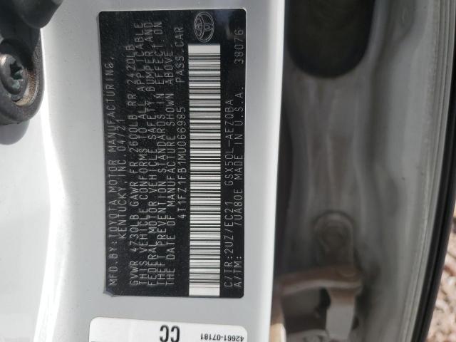 2021 TOYOTA AVALON TRD 4T1FZ1FB1MU066985