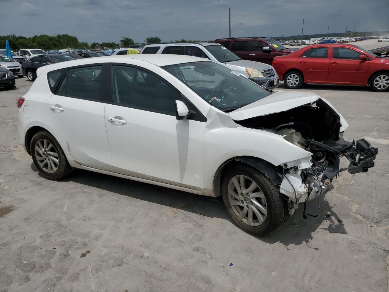 2013 Mazda 3 I vin: JM1BL1L78D1834676