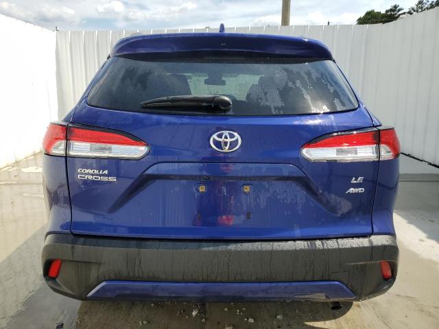 2022 Toyota Corolla Cross Le VIN: 7MUCAABGXNV038744 Lot: 59899564