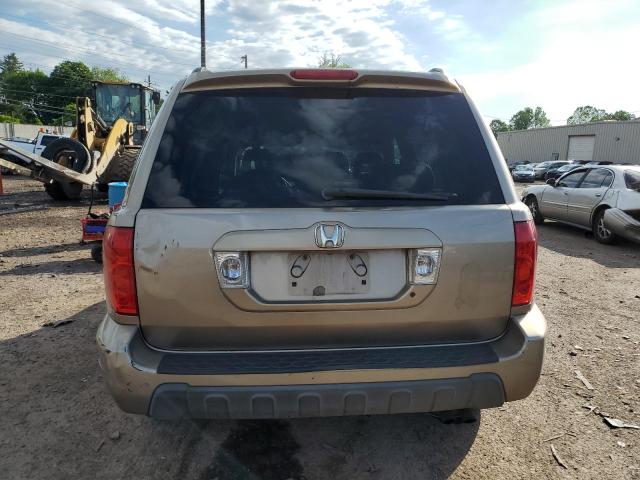 2004 Honda Pilot Exl VIN: 2HKYF18544H533873 Lot: 58067234