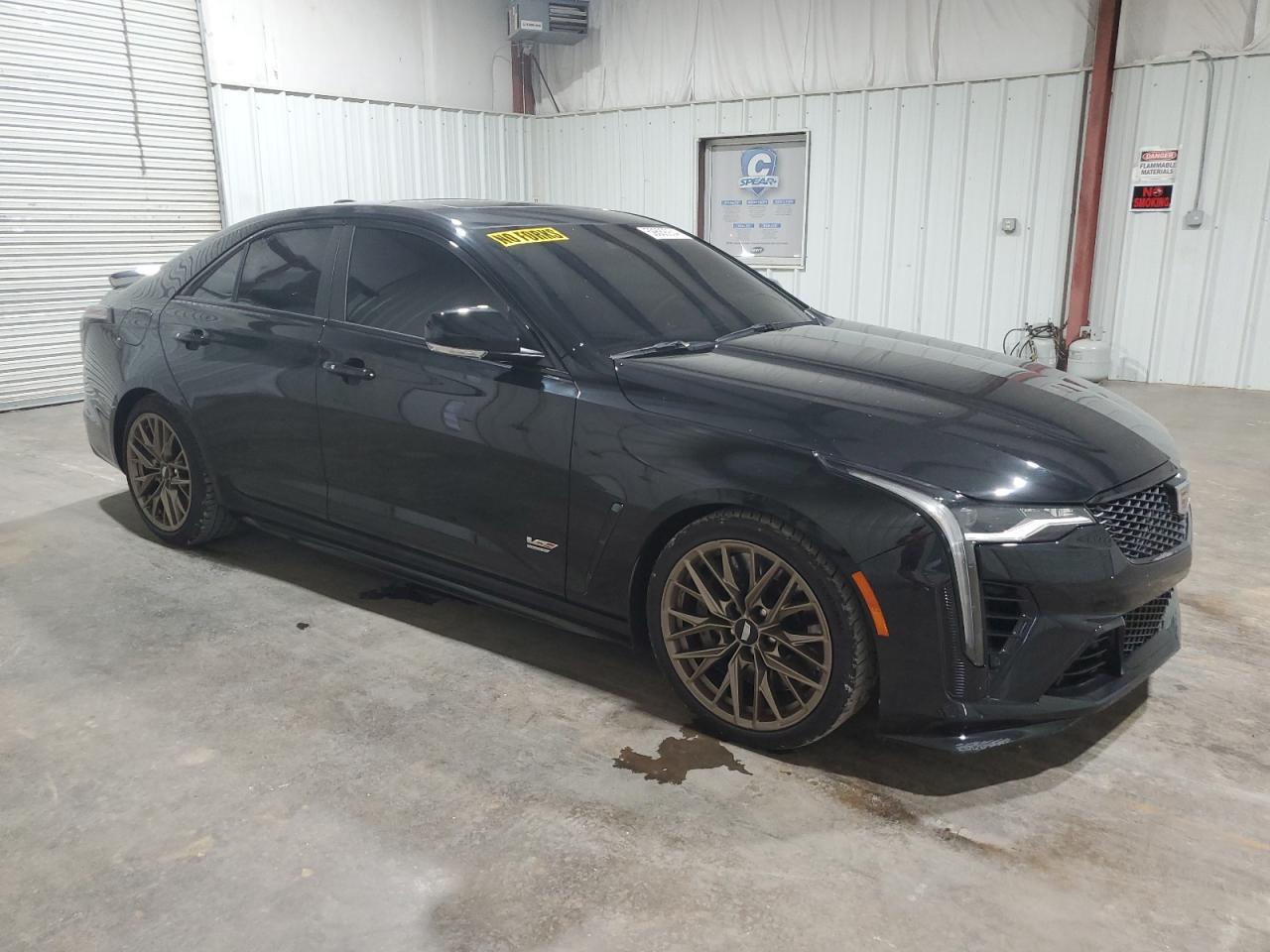 Lot #2872033167 2022 CADILLAC CT4-V BLAC