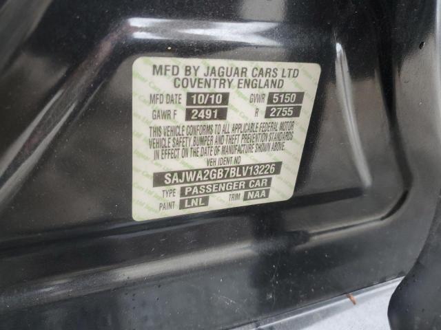 2011 Jaguar Xjl VIN: SAJWA2GB7BLV13226 Lot: 59433914