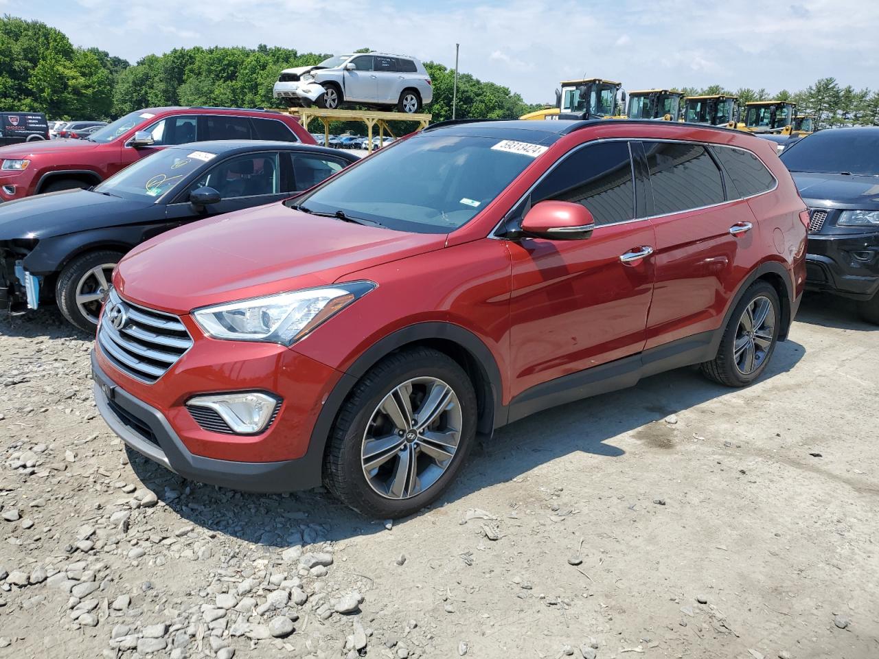 2014 Hyundai Santa Fe Gls vin: KM8SR4HF6EU036737