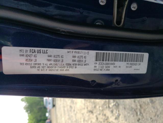 2016 DODGE CHARGER SX - 2C3CDXJG0GH144454