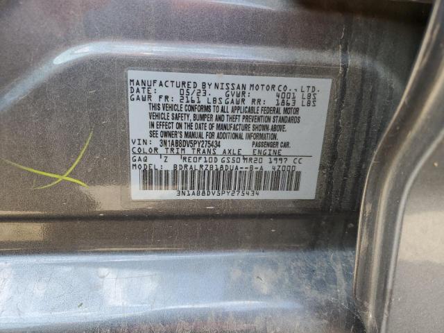 2023 Nissan Sentra Sr VIN: 3N1AB8DV5PY275434 Lot: 59483104