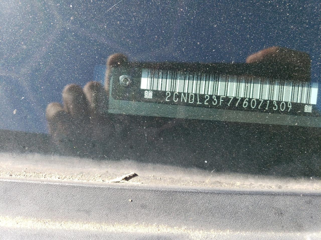 2CNDL23F776071309 2007 Chevrolet Equinox Ls