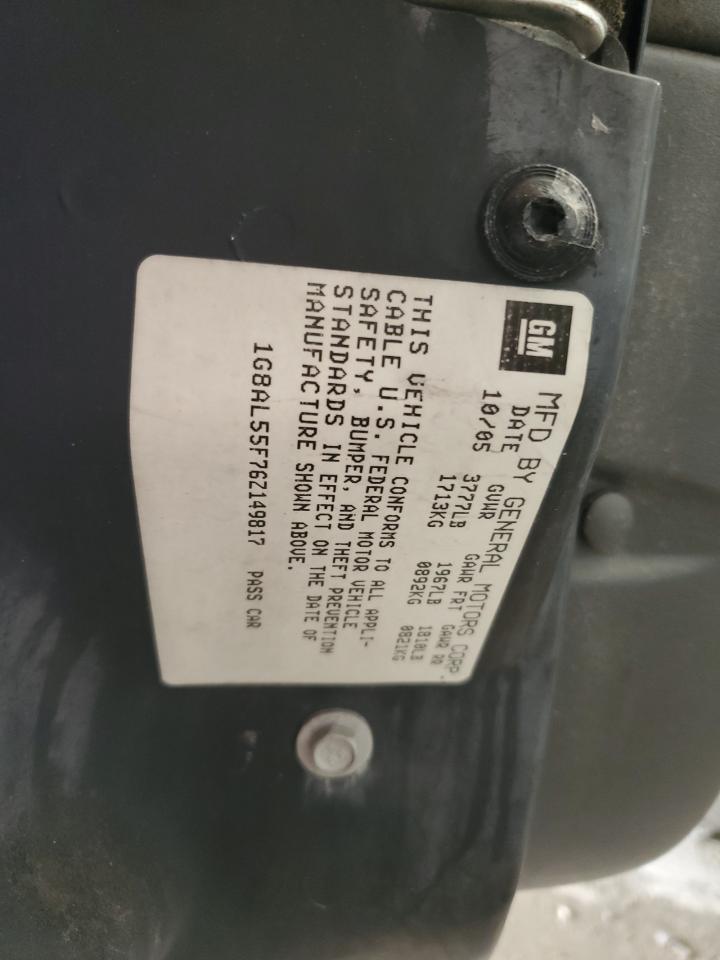 1G8AL55F76Z149817 2006 Saturn Ion Level 3