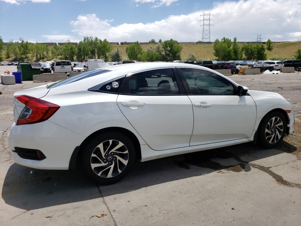 2017 Honda Civic Ex vin: 2HGFC2F7XHH519549