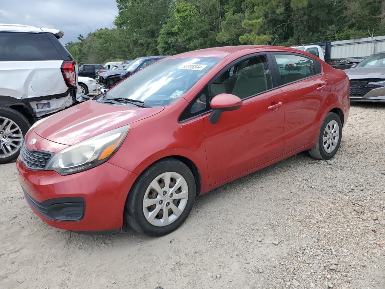 2014 Kia Rio Lx vin: KNADM4A30E6330082