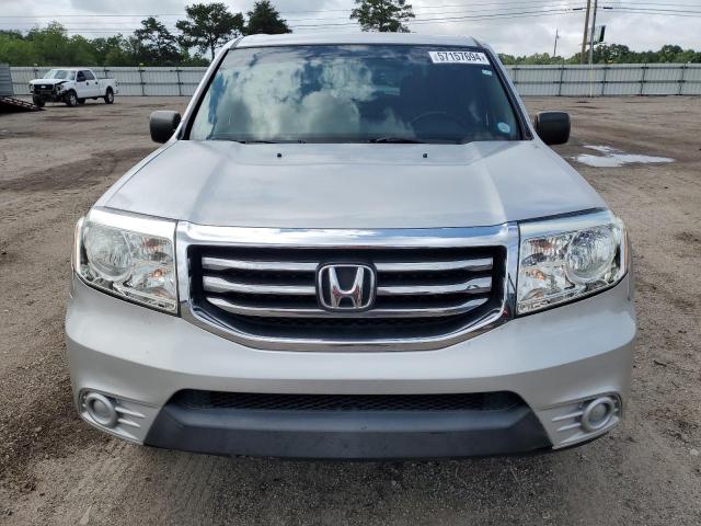 VIN 5FNYF3H26DB014534 2013 Honda Pilot, LX no.5