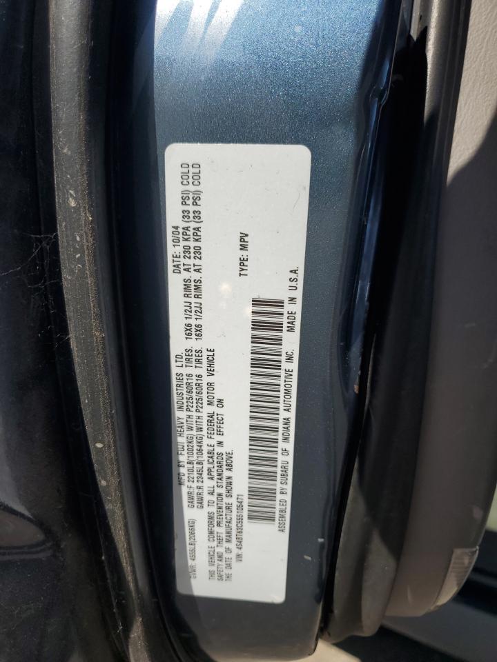 4S4BT63C555105471 2005 Subaru Baja Turbo