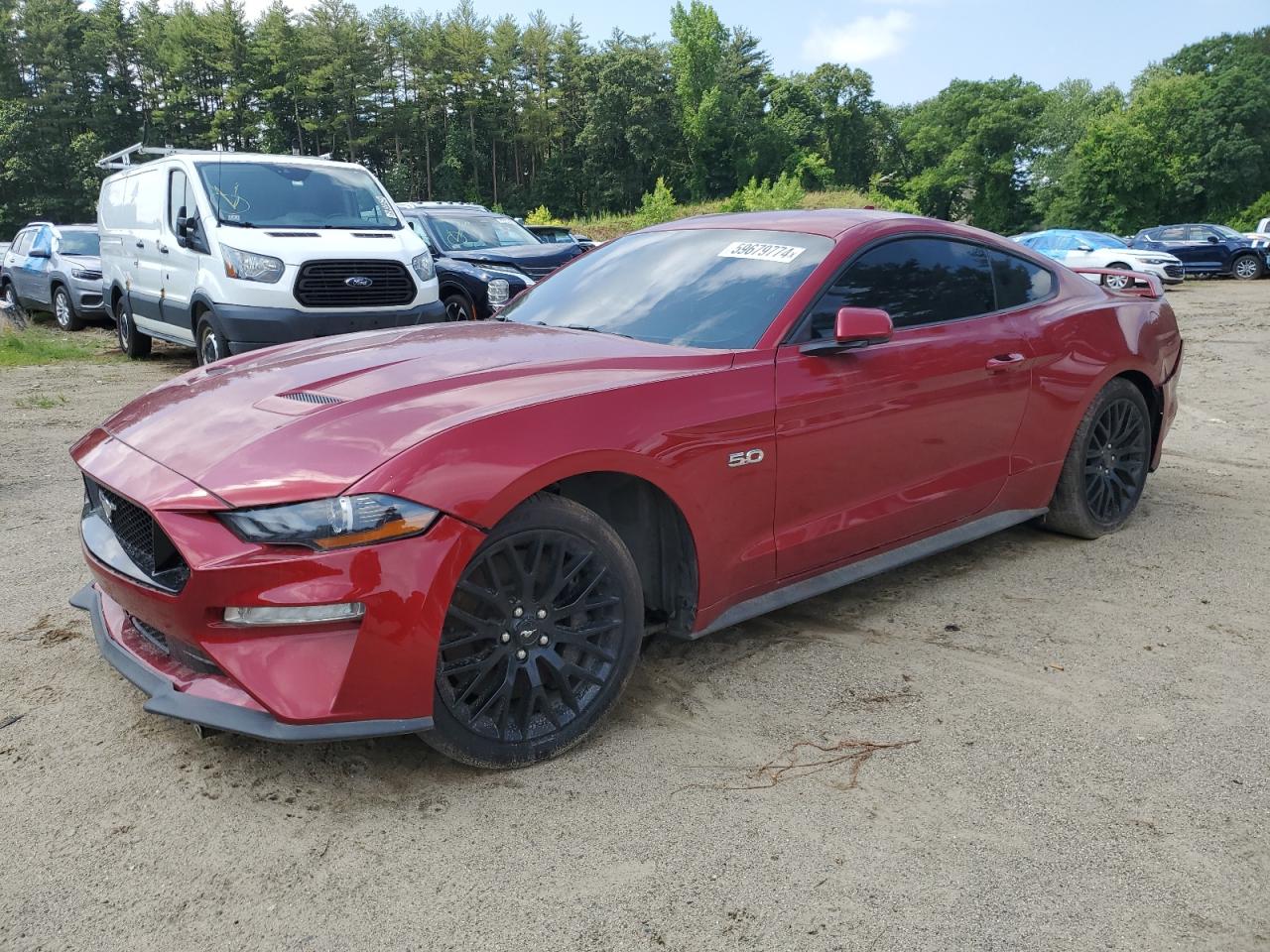 2020 Ford Mustang Gt vin: 1FA6P8CF9L5161562