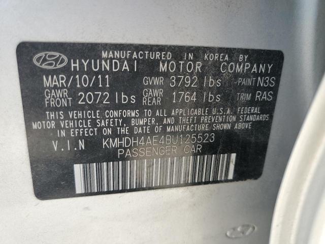 KMHDH4AE4BU125523 2011 Hyundai Elantra Gls