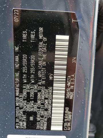 2024 TOYOTA GRAND HIGH - 5TDAAAB54RS004806