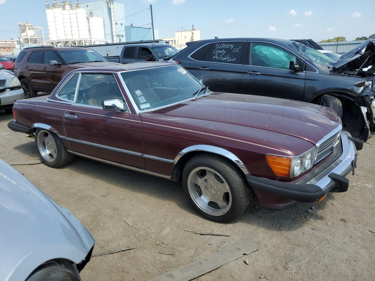 WDBBA48D5GA053414 1986 Mercedes-Benz 560 Sl