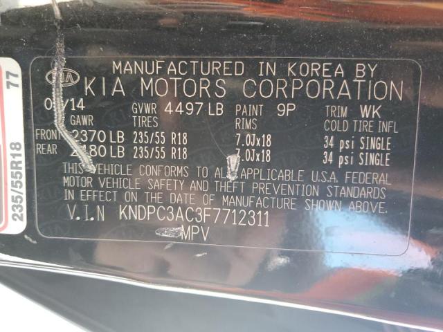 2015 Kia Sportage Ex VIN: KNDPC3AC3F7712311 Lot: 57647804