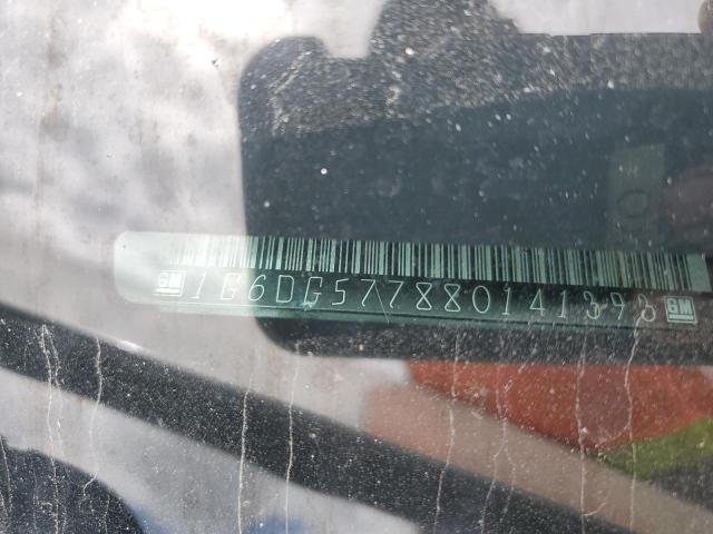 2008 Cadillac Cts VIN: 1G6DG577880141393 Lot: 57930784