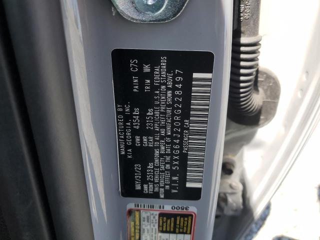 2024 Kia K5 Gt Line VIN: 5XXG64J20RG228497 Lot: 60708904