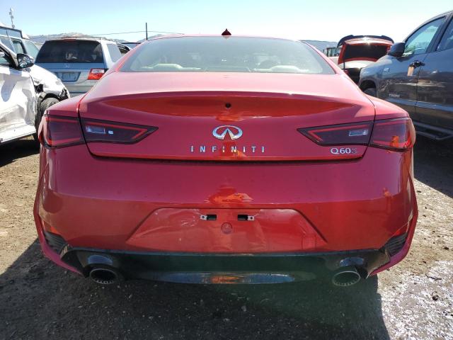 2017 Infiniti Q60 Red Sport 400 VIN: JN1FV7EK2HM611086 Lot: 60411264